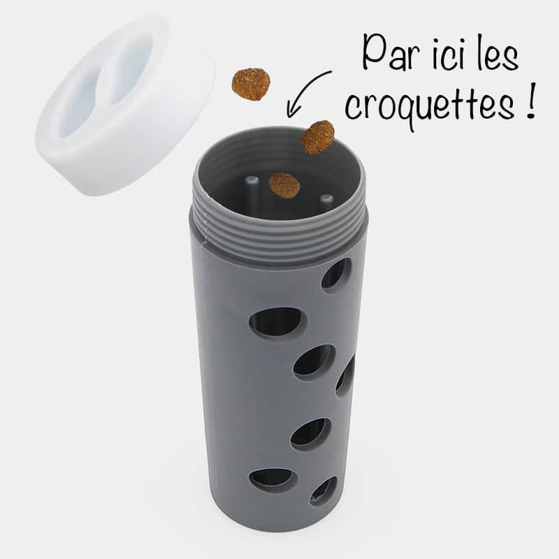 Jouet distributeur de croquettes chien – Rouleau